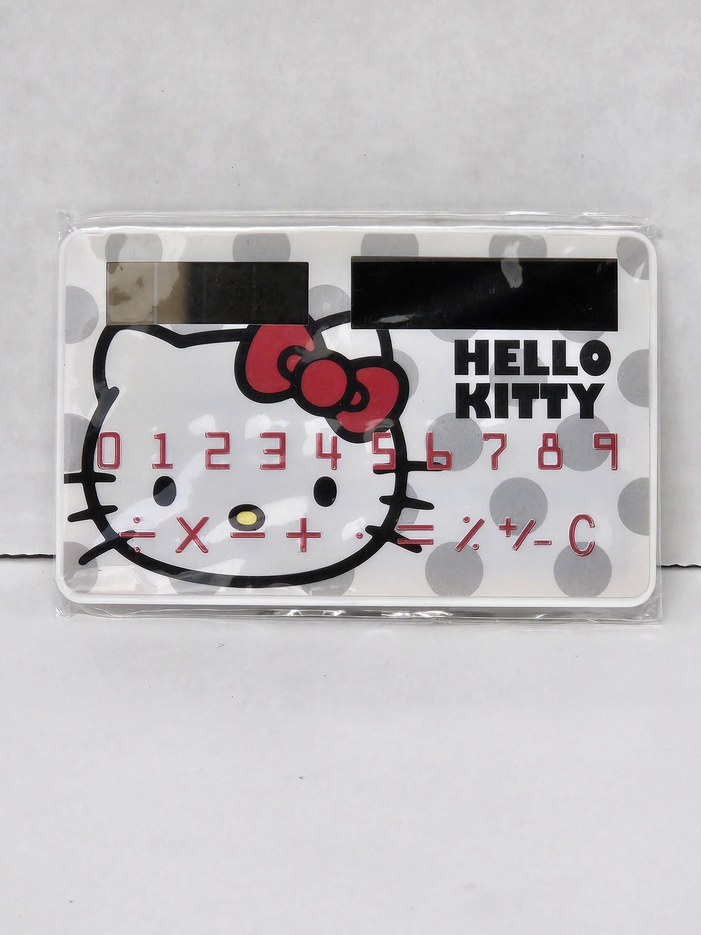 NIB Vntg Sanrio 2012 Hello Kitty Credit Card Solar Calculator Nakajima USA Inc